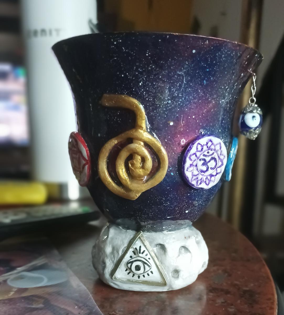 Mate de porongo chakras 