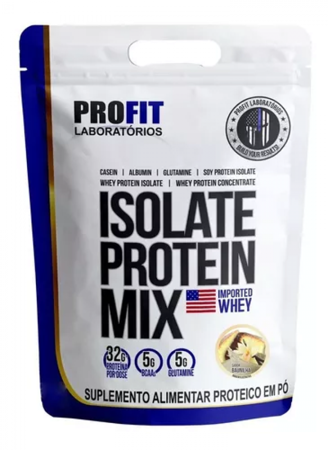 Whey Protein Proteina Isolada Profit Vainilla  900grs