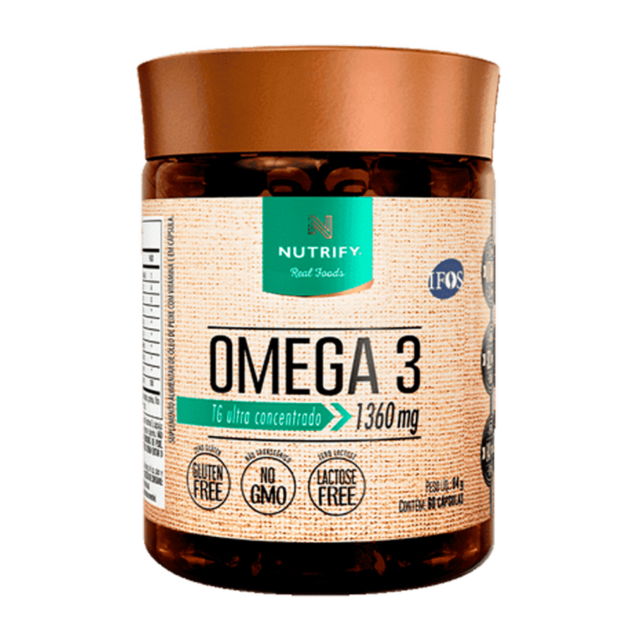Super Omega 3 Tg Concentrado 1360mg Nutrify Ifos 60 Capsulas