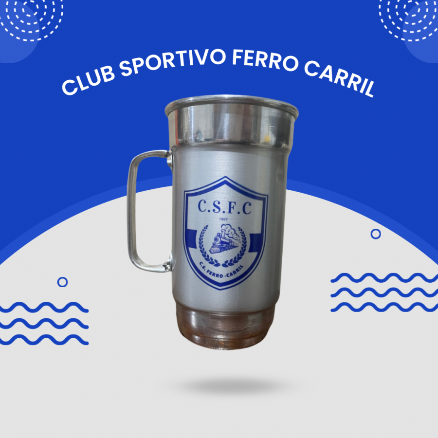 Vaso de aluminio 