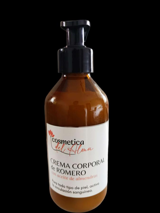crema corporal de Romero