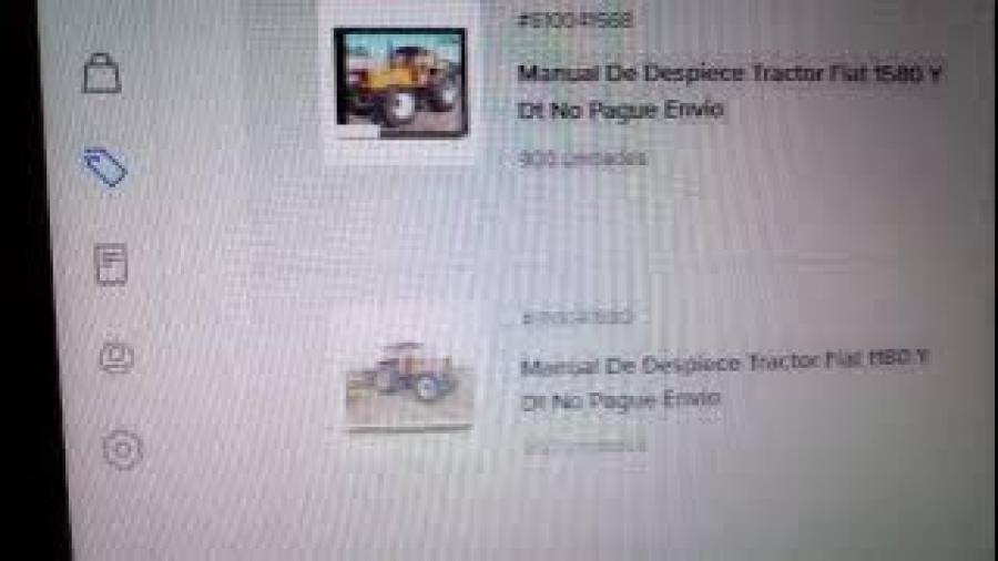 Manual De Despiece Tractor Fiat 1580 y 1180 