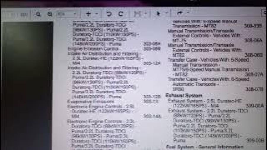 MANUAL DE TALLER FORD RANGER 2011 - 2015