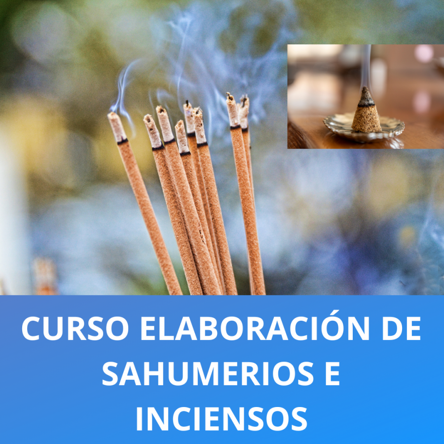 CURSO DE SAHUMERIOS E INCIENSOS ARTESANALES