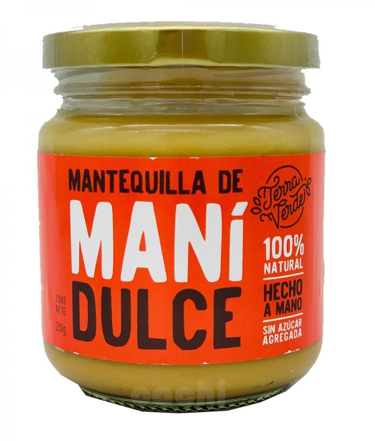 Mantequilla de maní dulce Terra verde