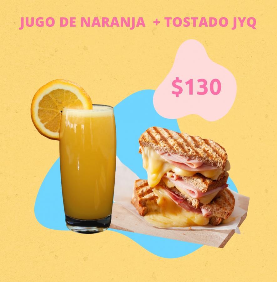 Jugo de Naranja + Tostado