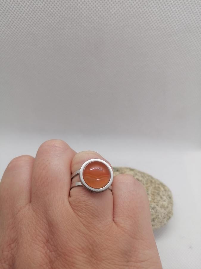 Anillo Cornalina Ajustable
