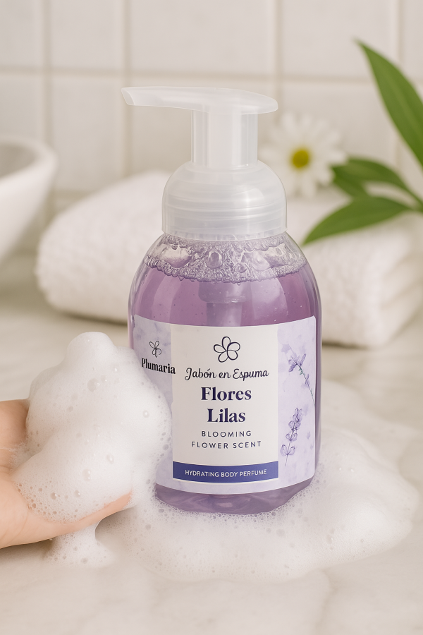 Jabón en Espuma Flores Lilas 300 ml