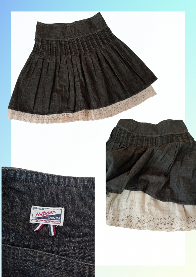 Pollera de jean Tommy Hilfiger