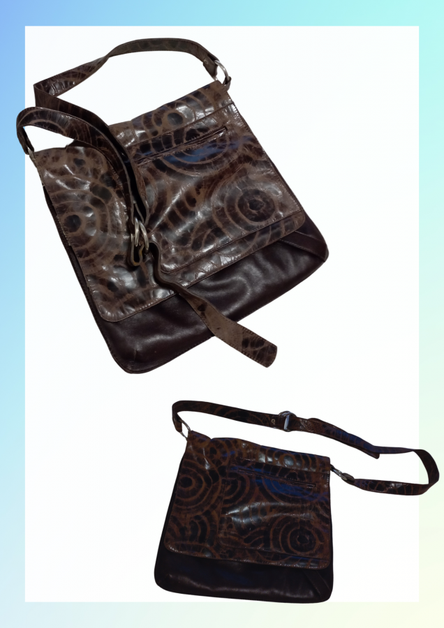 Morral 100% cuero