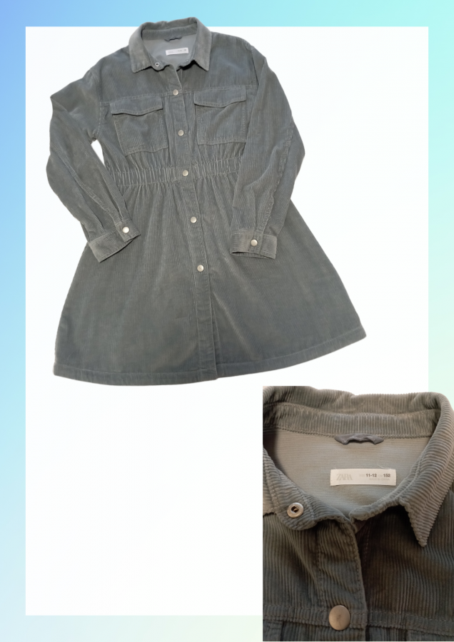 Camisa/Vestido de pana Zara