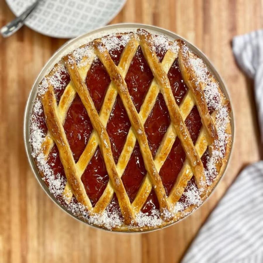 Pastaflora de dulce de membrillo