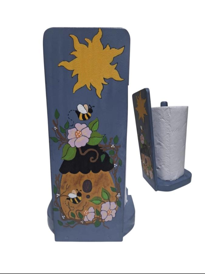 Articulos en madera para el hogar pintados a mano