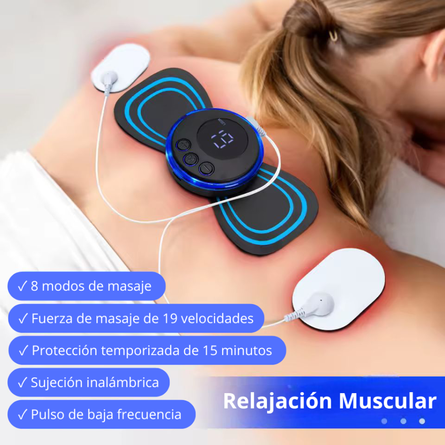 💆‍♀️ Masajeador de Cuello EMS – Alivio Instantáneo