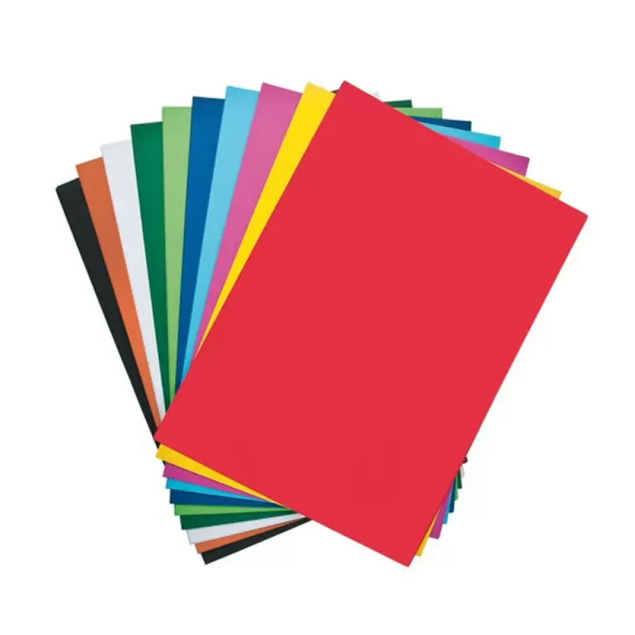 Cartulina colores fuertes 50x70