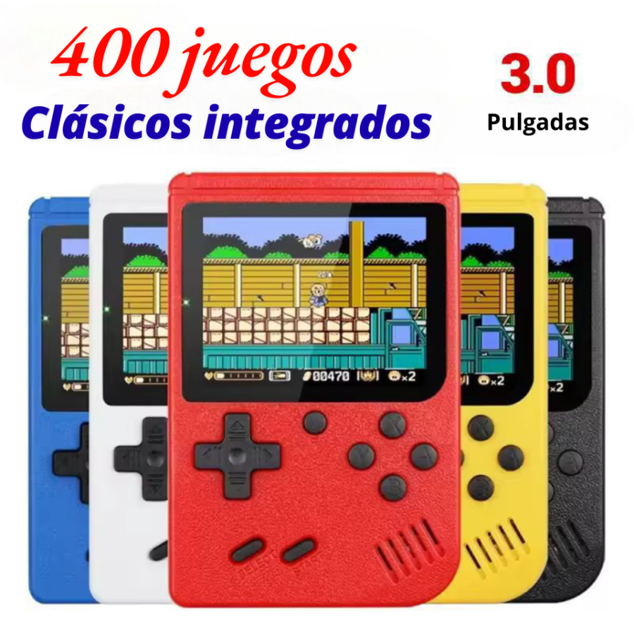 🎮 Sup Game Box – 400 juegos clásicos en tu mano