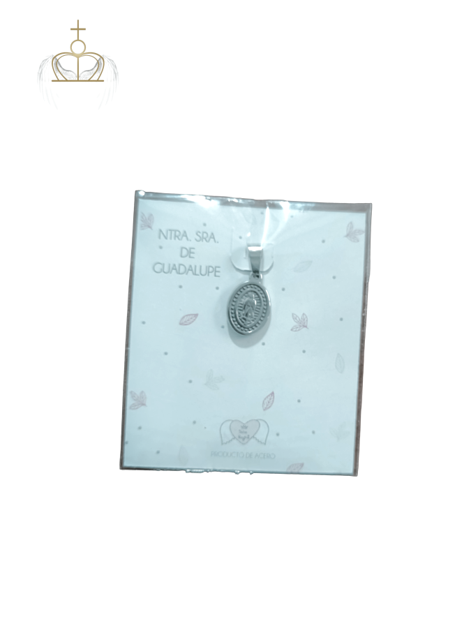 Medalla Virgen de Guadalupe 💚