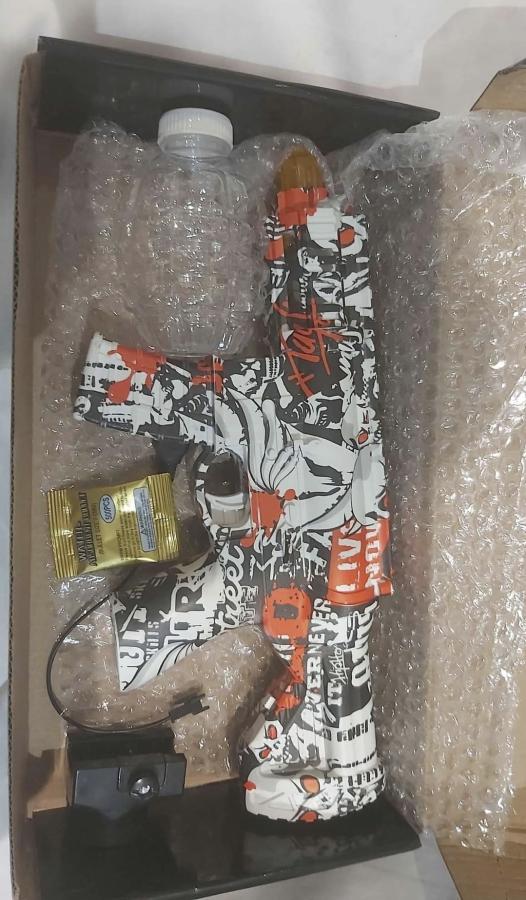 Juego Pistola Lanza pelotitas gel Recargable