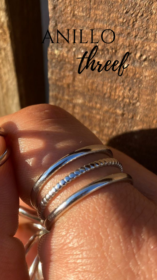 Anillo  THREEF / AGOTADO 
