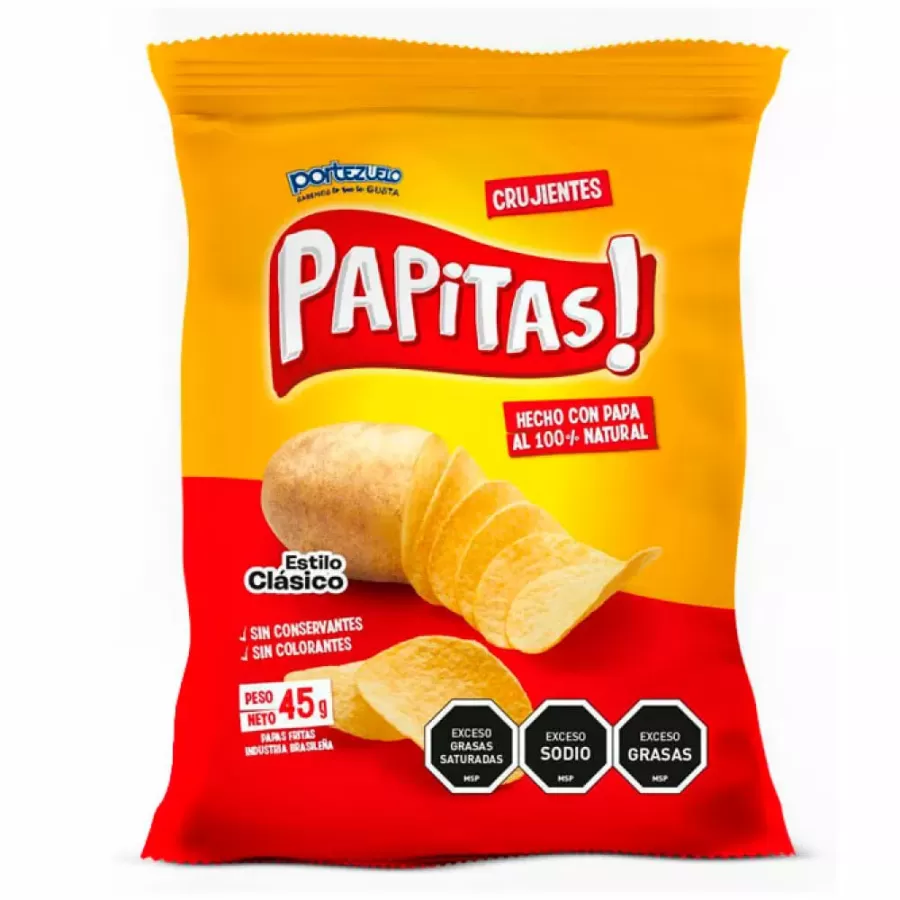 PAPITAS CRUJIENTES PORTEZUELO 45 GR