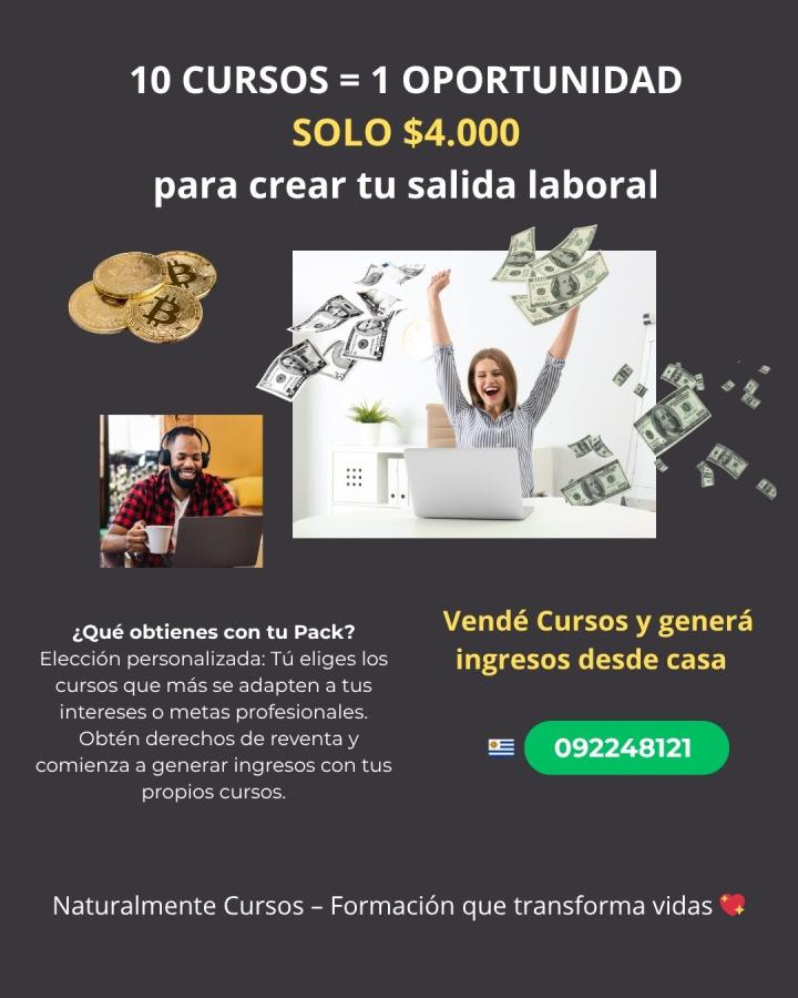 10 cursos = UNA OPORTUNIDAD