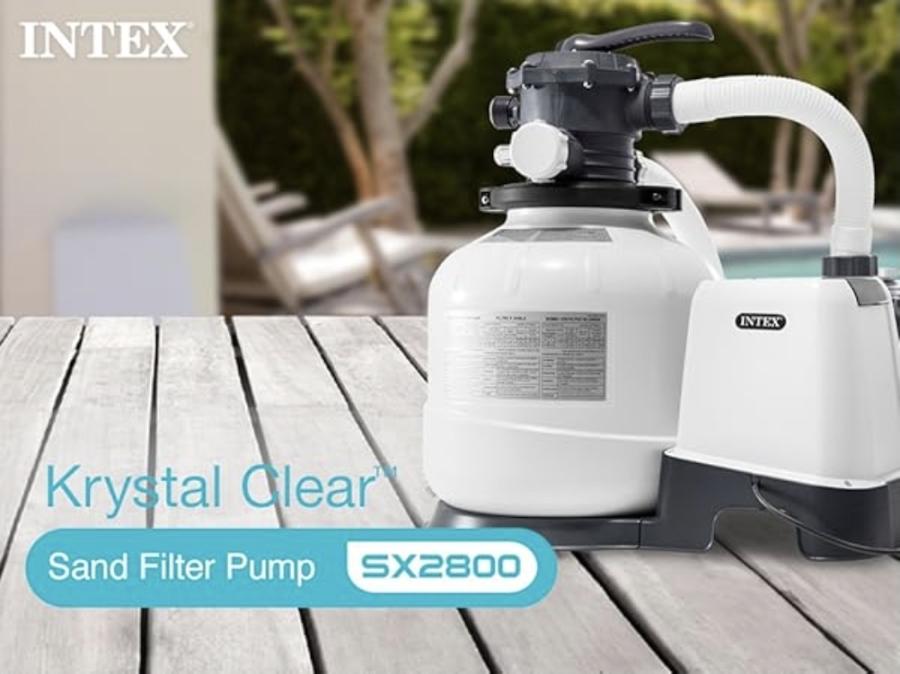 Bomba de Piscina Intex SX 2800 con filtro arena