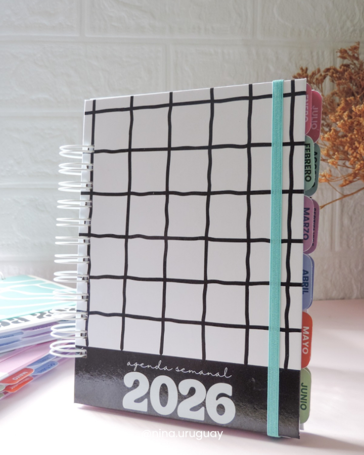 Agenda 2026 semanal s/horario