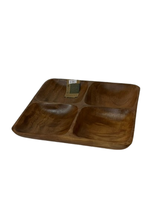 COPETINERO CUADRADO DE MADERA