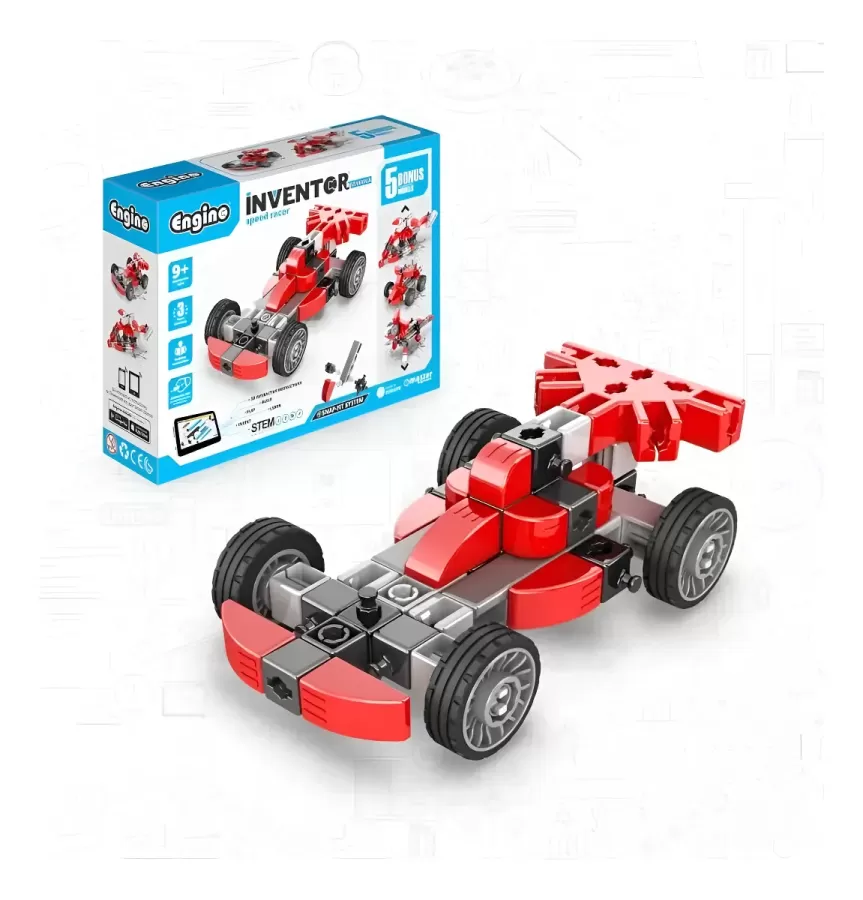  Bloques Para Armar Inventor Engie Auto De Carrera 