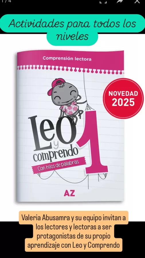 Leo y Comprendo con hilos de palabras