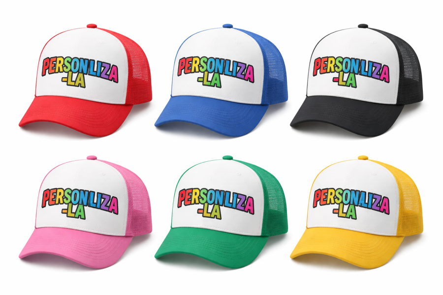 Gorras x Mayor personalizadas- Trucker x 6