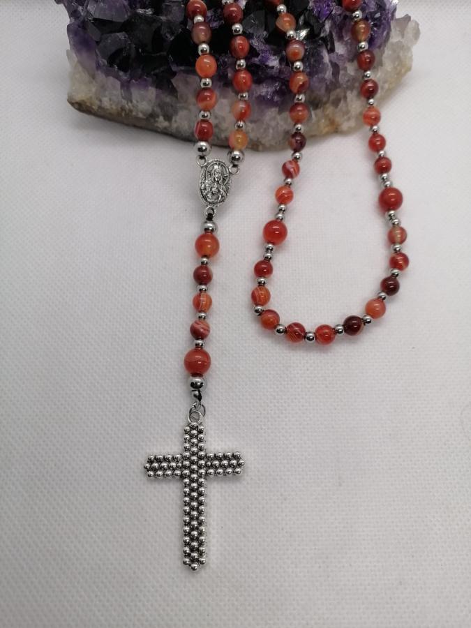 Rosario en Cornalina