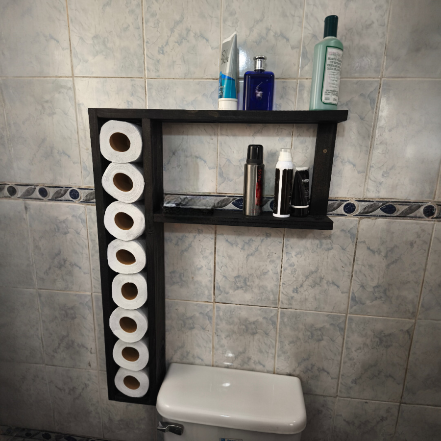 Organizador de baño aéreo: ¡Ordena con estilo!