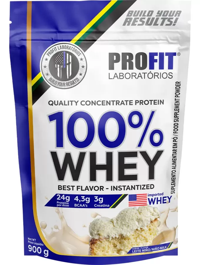 WHEY PROFIT 100% PURO VAINILLA  900grs