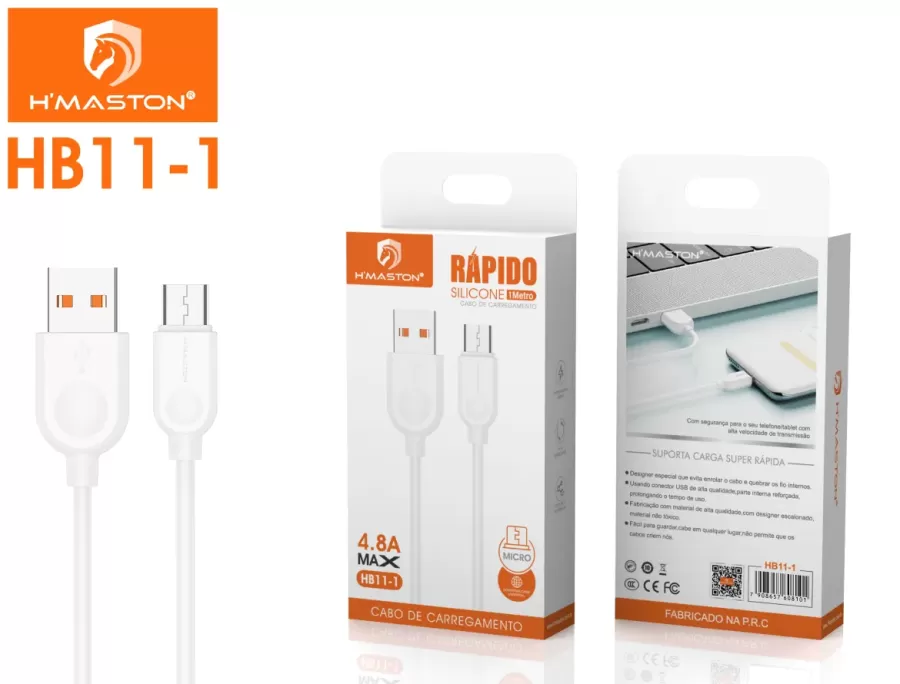 CABLE DATA USB HMASTON 4.8 A TYPE -C HMASTON 