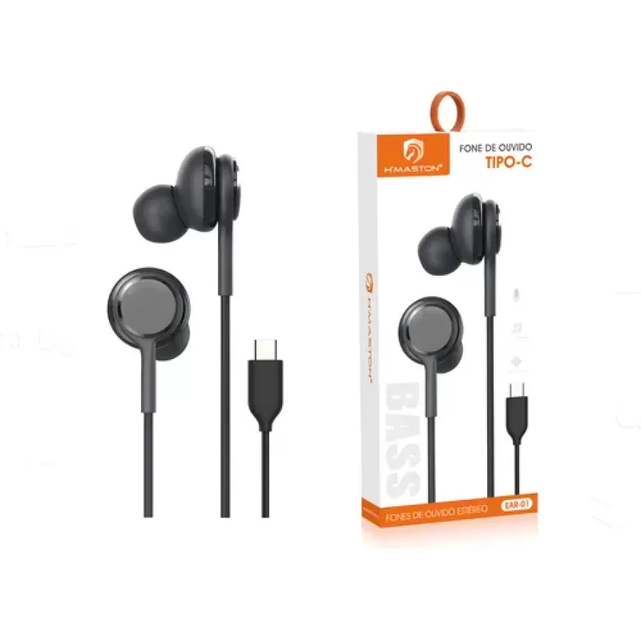 AURICULARES HMASTON TIPO C PARA CELULARES 
