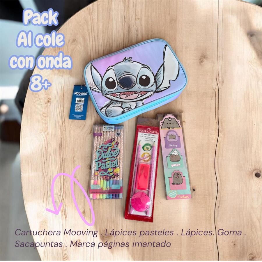 Pack Al cole con onda. 8+