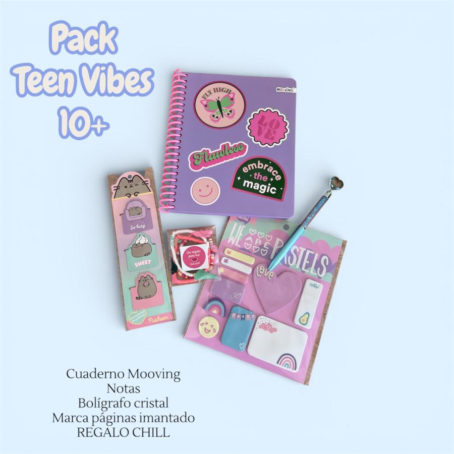 Pack. Teen Vibes Notes. 10+